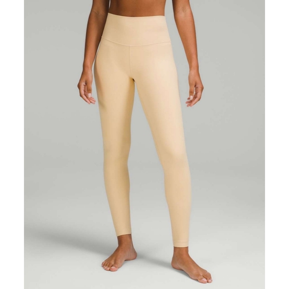 Lululemon Align High-Rise Pant 28" Nulu Prosecco Size 2 - Picture 3 of 8